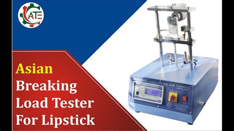 lipstick hardness test|Lipstick breaking force tester for detectin.